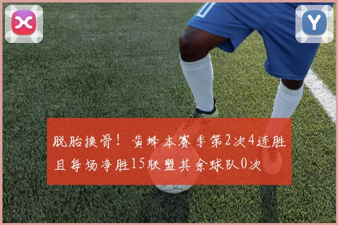 脱胎换骨！黄蜂本赛季第2次4连胜且每场净胜15联盟其余球队0次